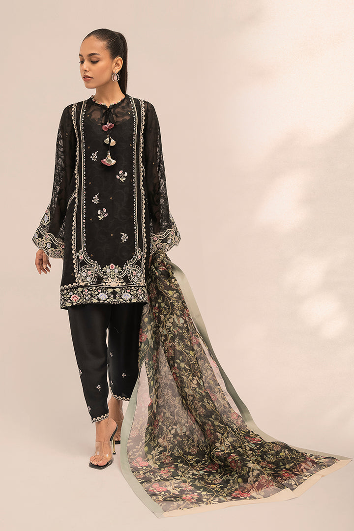 Kurta & Dupatta-Cotton Net