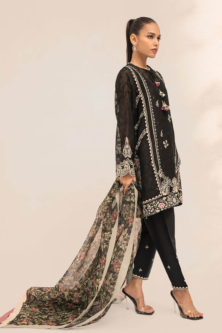 Kurta & Dupatta-Cotton Net