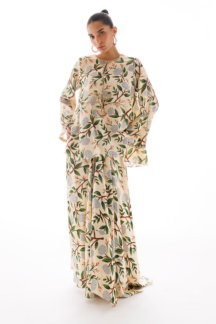 Shirt & Skirt-Charmeuse