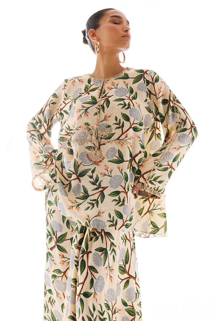 Shirt & Skirt-Charmeuse