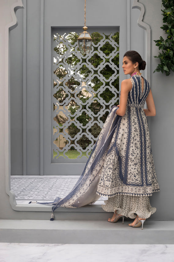 Jacket & Dupatta-Khaddi Silk