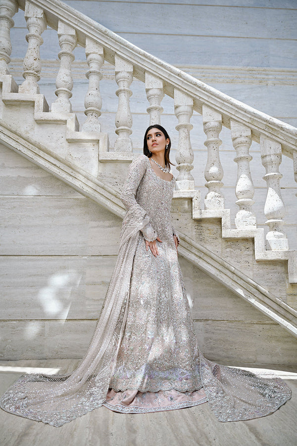 silver nikkah dress Nikah Used Pakistani Wedding Dresses For Sale Silver Bridal Gown
