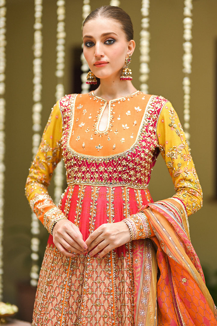 Peshwas And Dupatta-Khaddi Silk