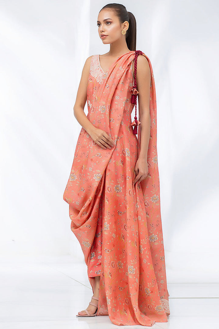 Saree-Khaddi Silk
