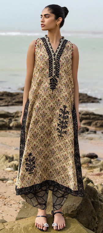Plain Black Chiffon Dupatta