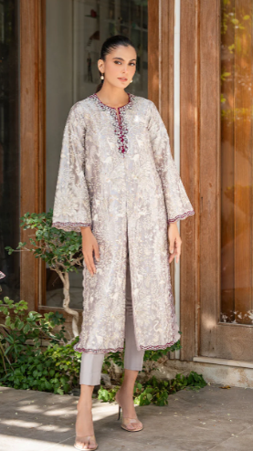 Fine Net Dupatta with Finishing Customized Link