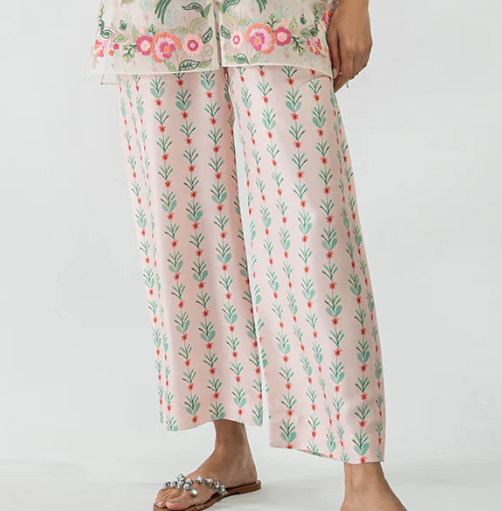 Customized shalwar with Ameera