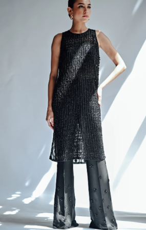 Formal Net Dupatta with article Nargis