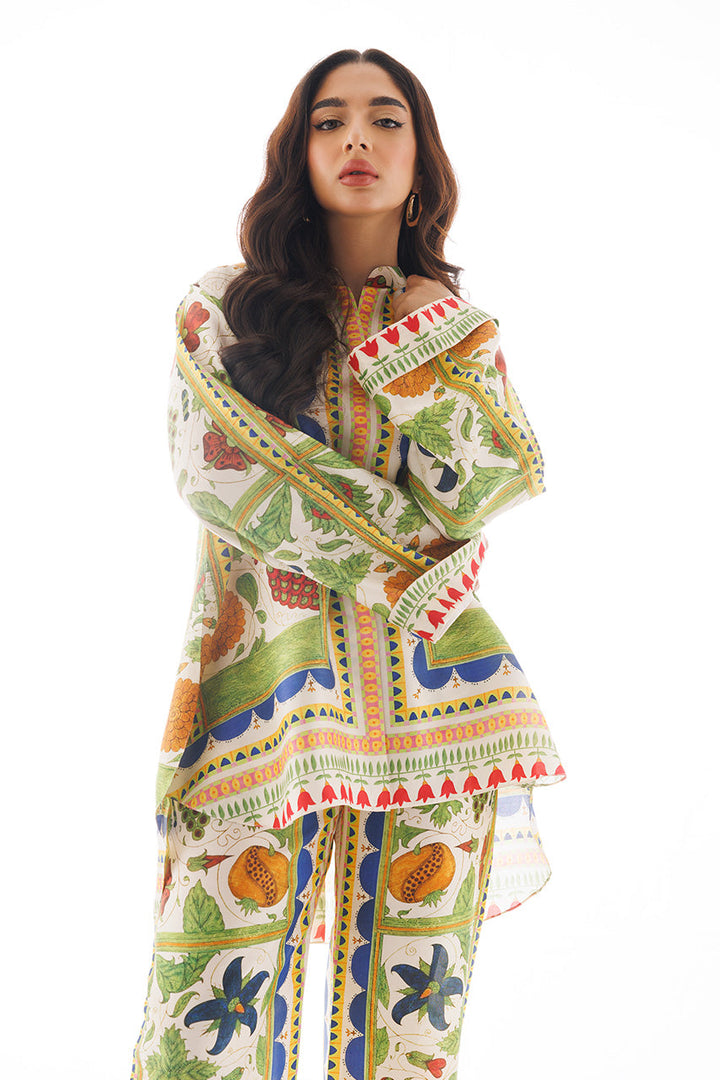 Shirt-Raw Silk