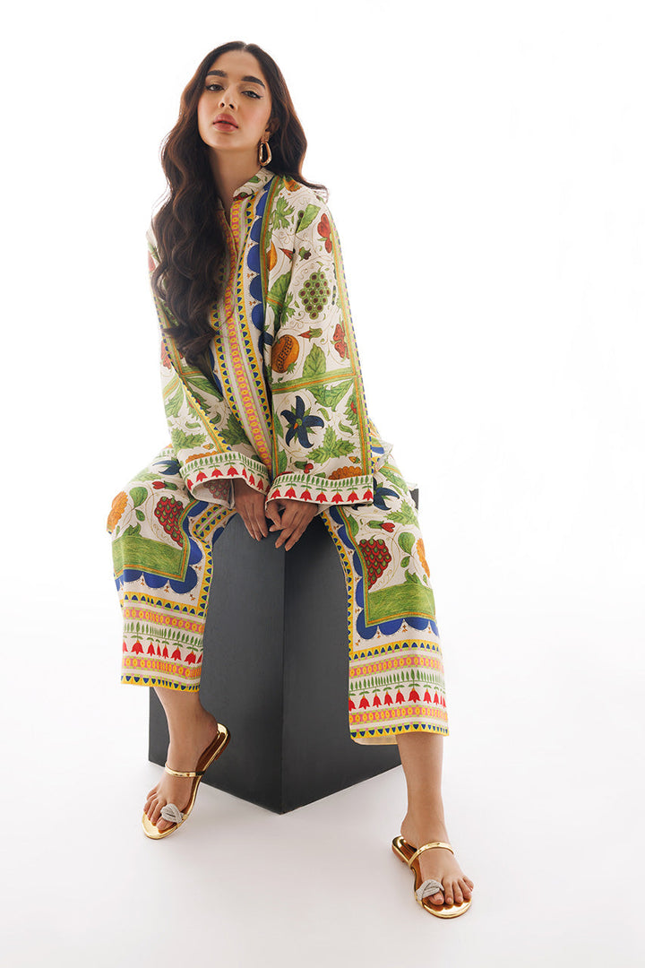 Shirt-Raw Silk