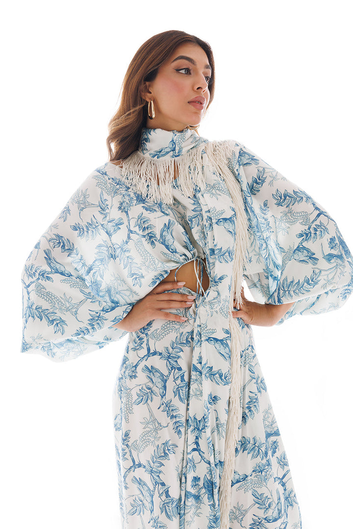 sari & Blouse-Charmeuse