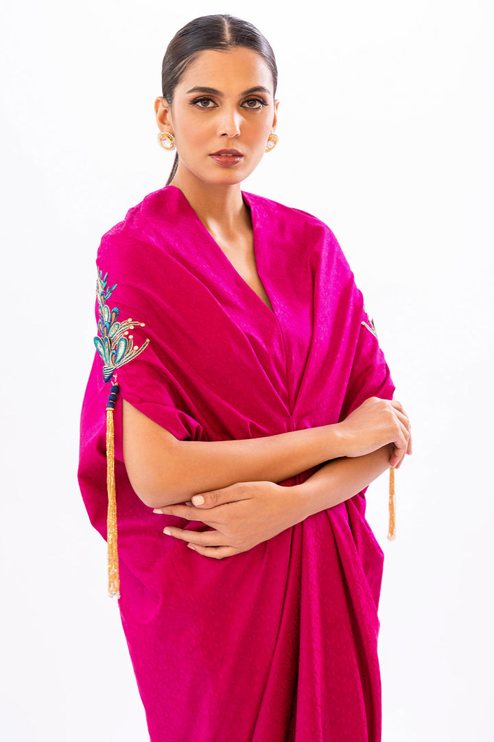 Kaftan-Self Jamawar