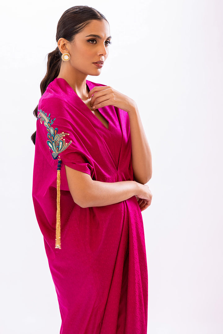 Kaftan-Self Jamawar