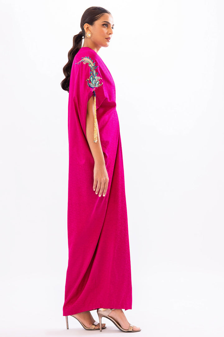Kaftan-Self Jamawar
