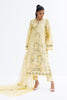 hana-a-Luxe Pret-Shirt & Dupatta-Khaddi Silk / Organza-Clothing