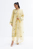 hana-a-Luxe Pret-Shirt & Dupatta-Khaddi Silk / Organza-Clothing