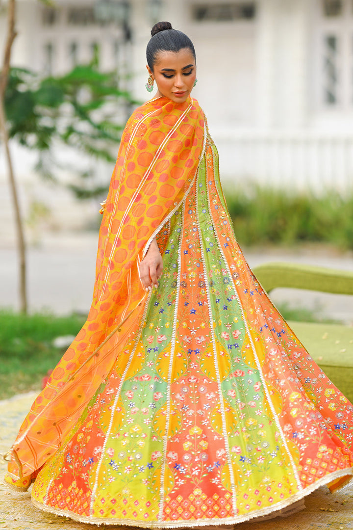 Peshwas & Dupatta-Raw Silk