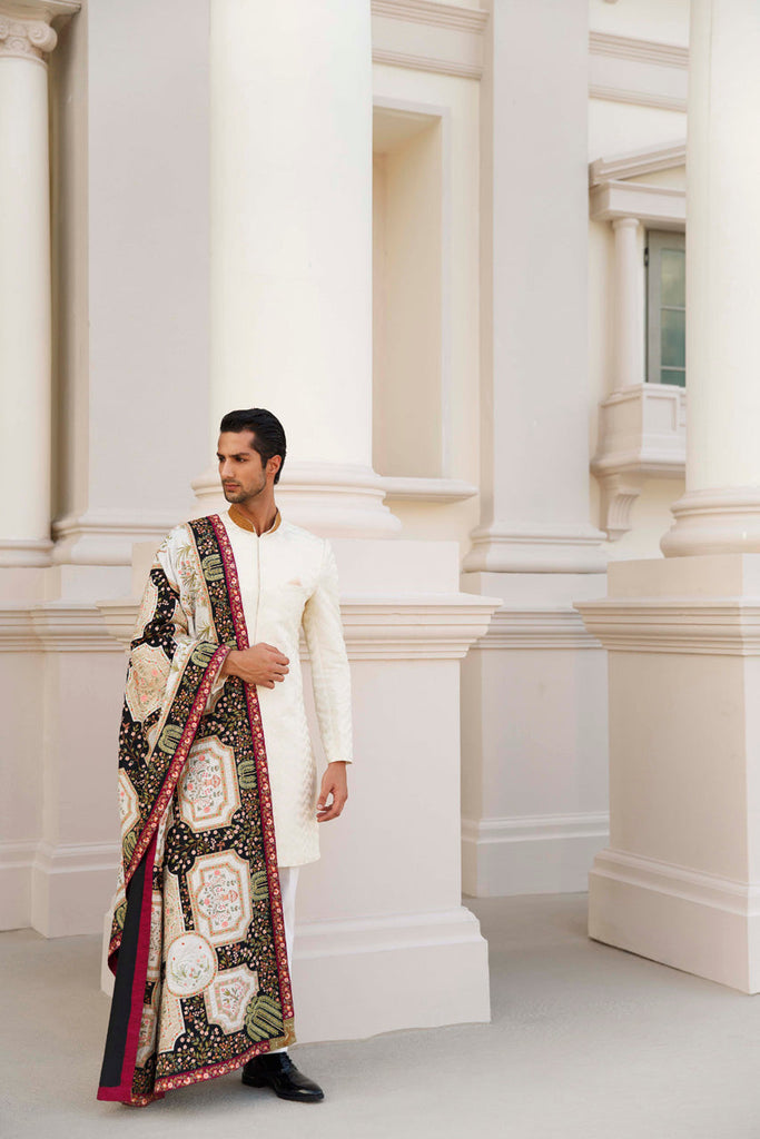 shawl for sherwani