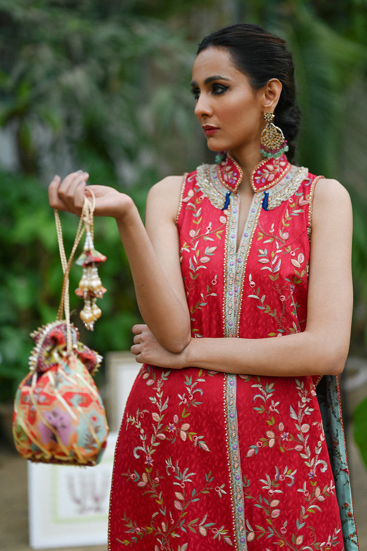 Jacket-Self Jamawar