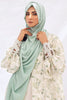 Abaya & Scarf-Raw Silk