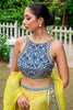 Choli, Lengha & Dupatta-Khaddi Silk
