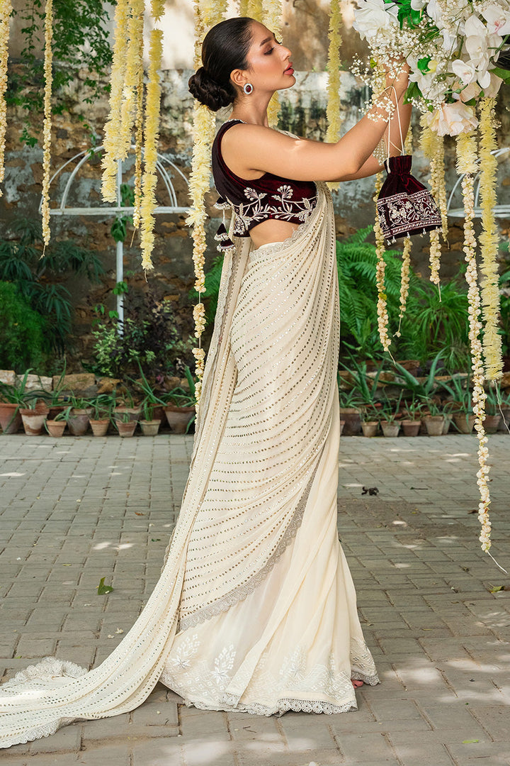 Choli & sari-Velvet