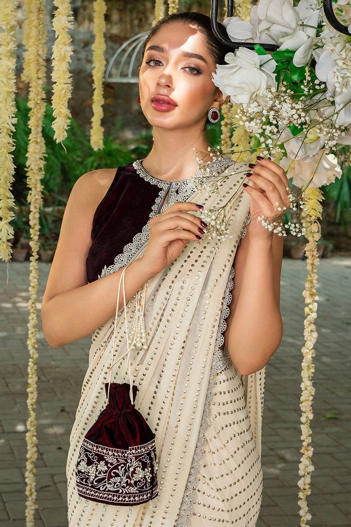 Choli & sari-Velvet