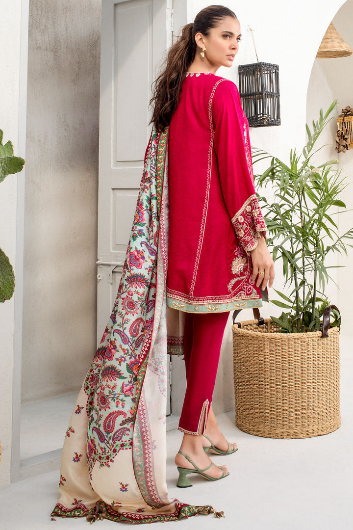 Shirt & Dupatta-Self Jamawar