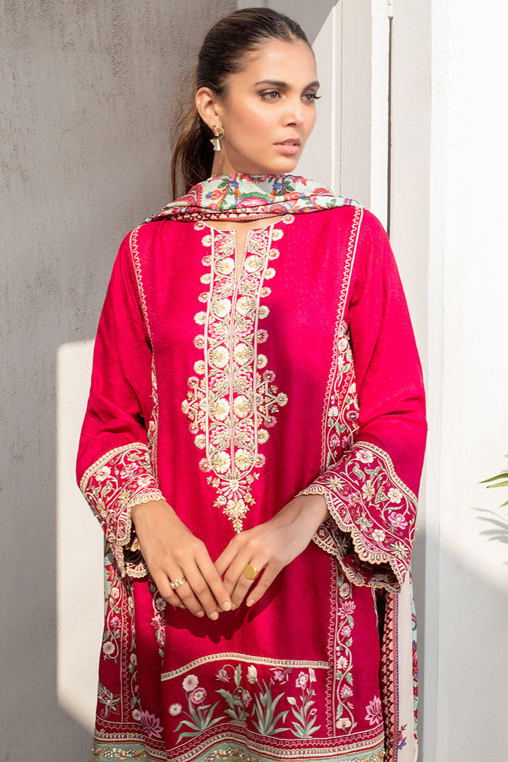 Shirt & Dupatta-Self Jamawar