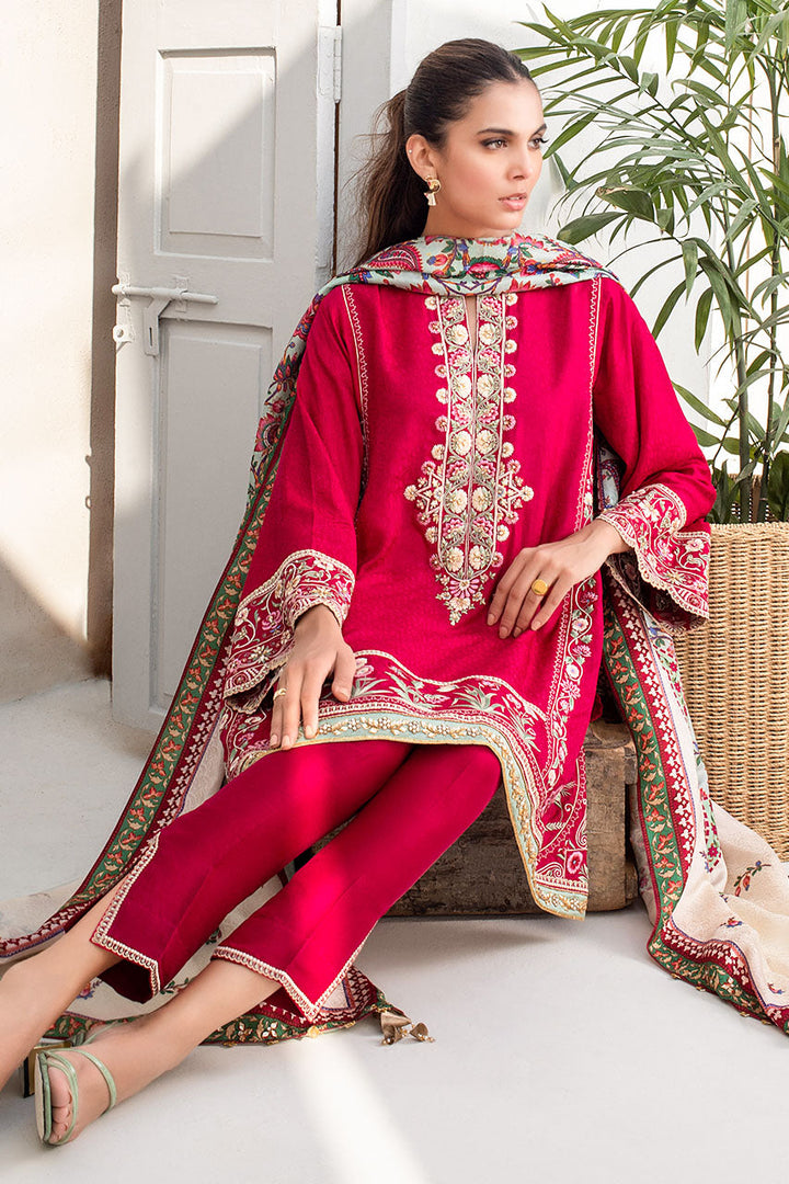 Shirt & Dupatta-Self Jamawar