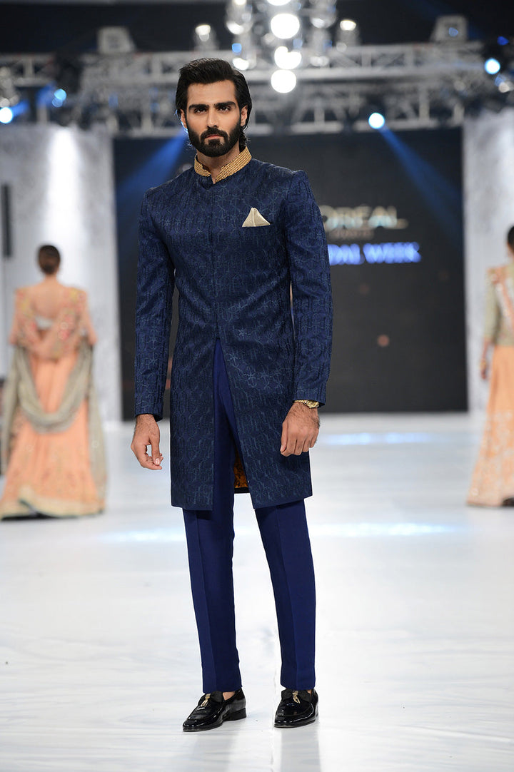Sherwani-Raw Silk