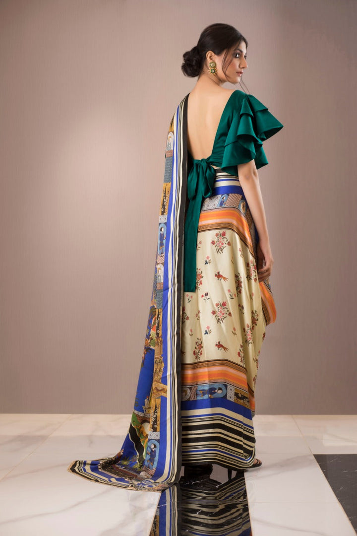 Saree-Charmeuse