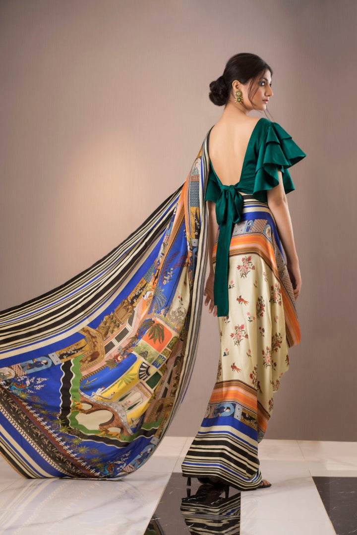 Saree-Charmeuse