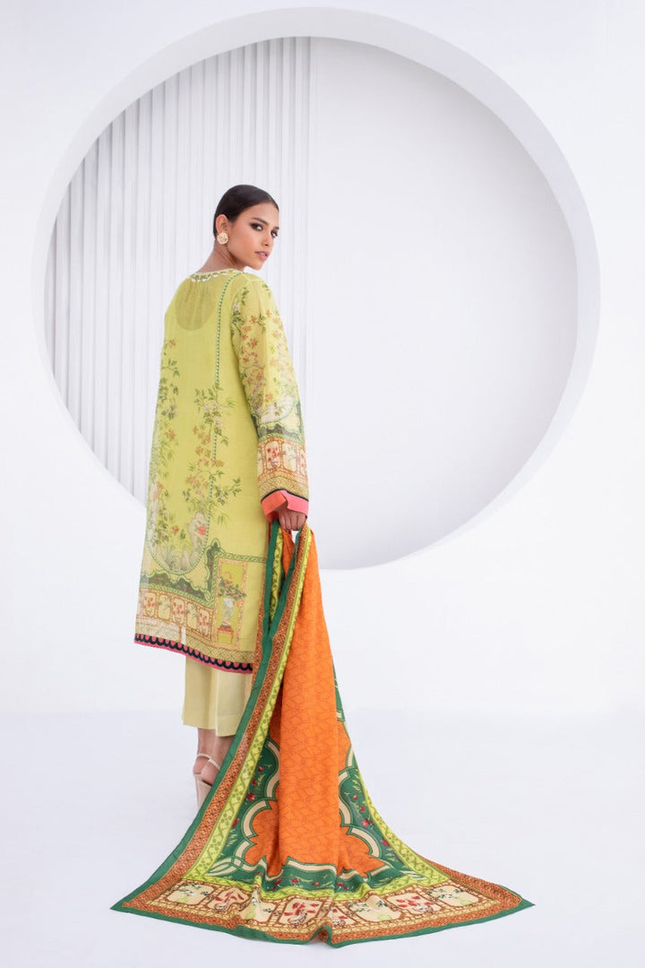 Kurta & Dupatta-Cotton Net