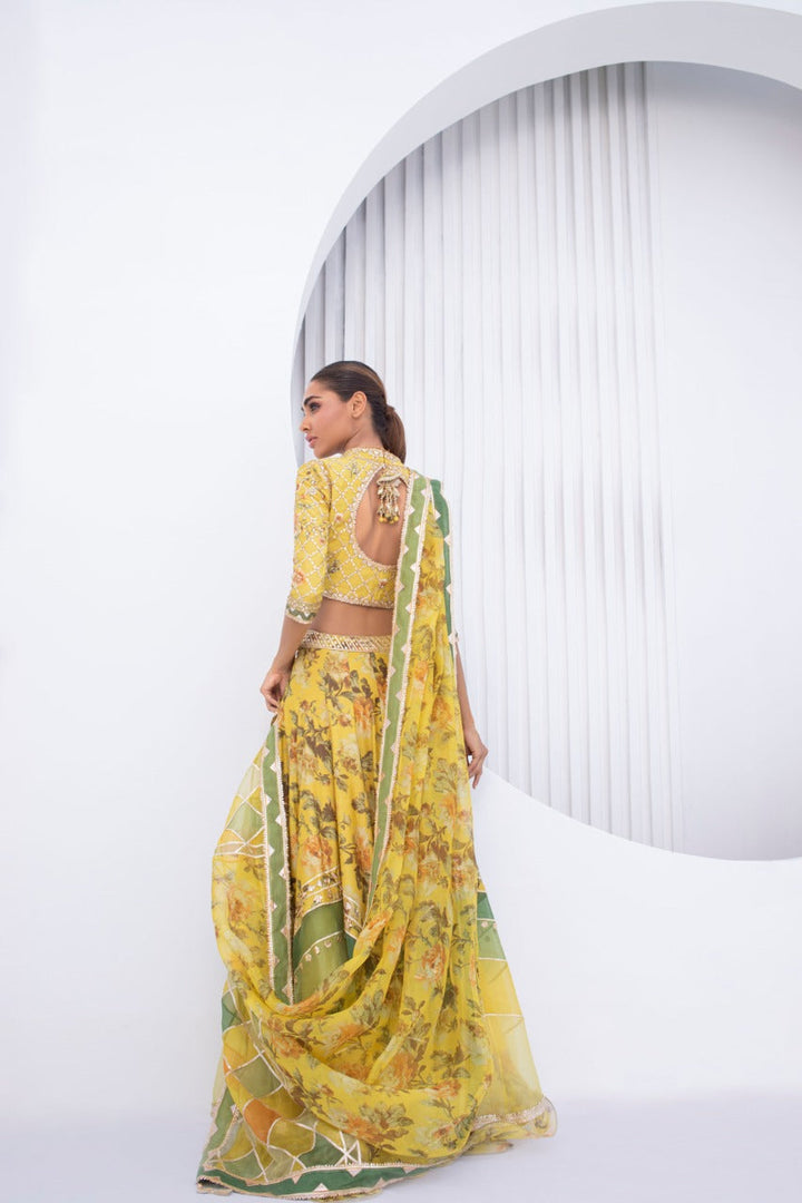 lehnga & Choli-Khaddi Silk