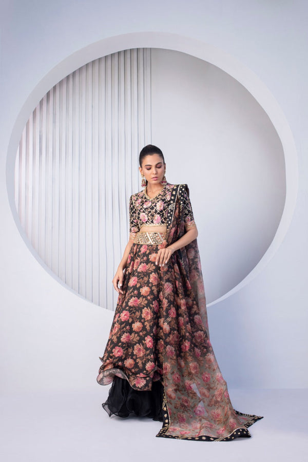 lehnga & Choli-Khaddi Silk