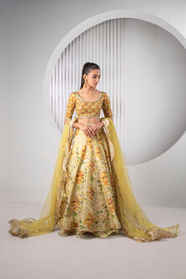 lehnga & Choli-Jamawar