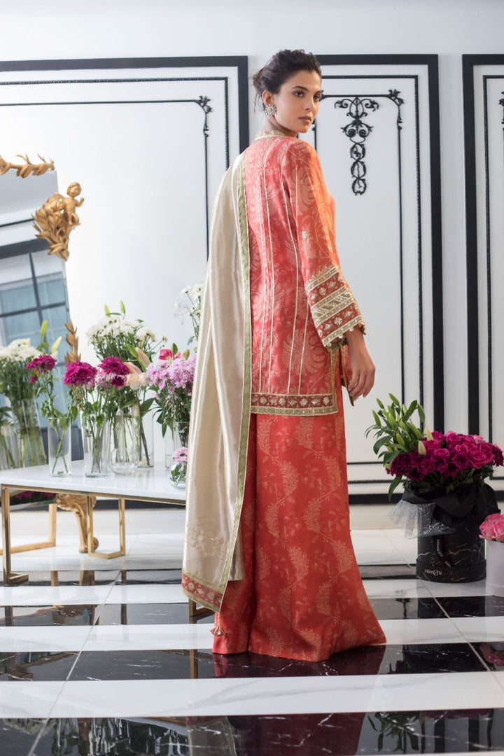 Shirt & Dupatta-Khaddi Silk