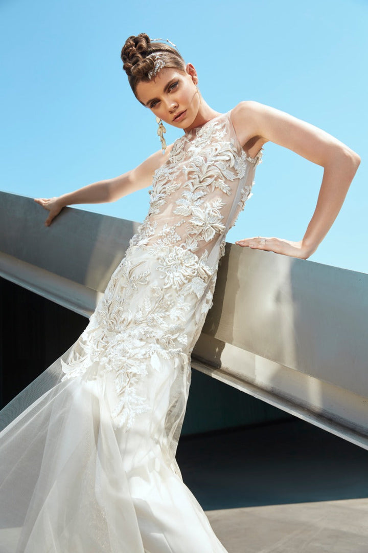 Full Length Net Dress-Net