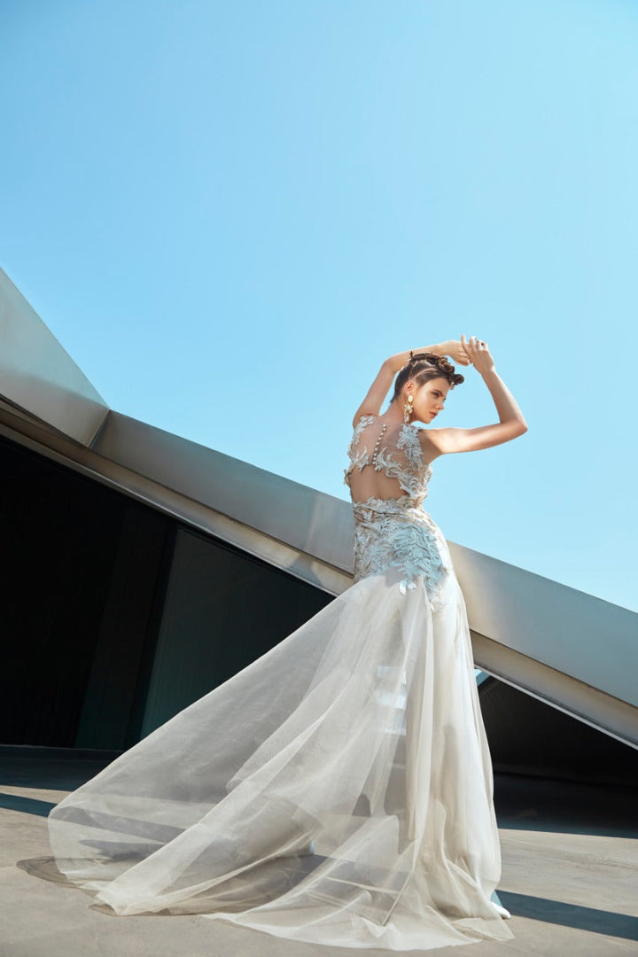 Full Length Net Dress-Net