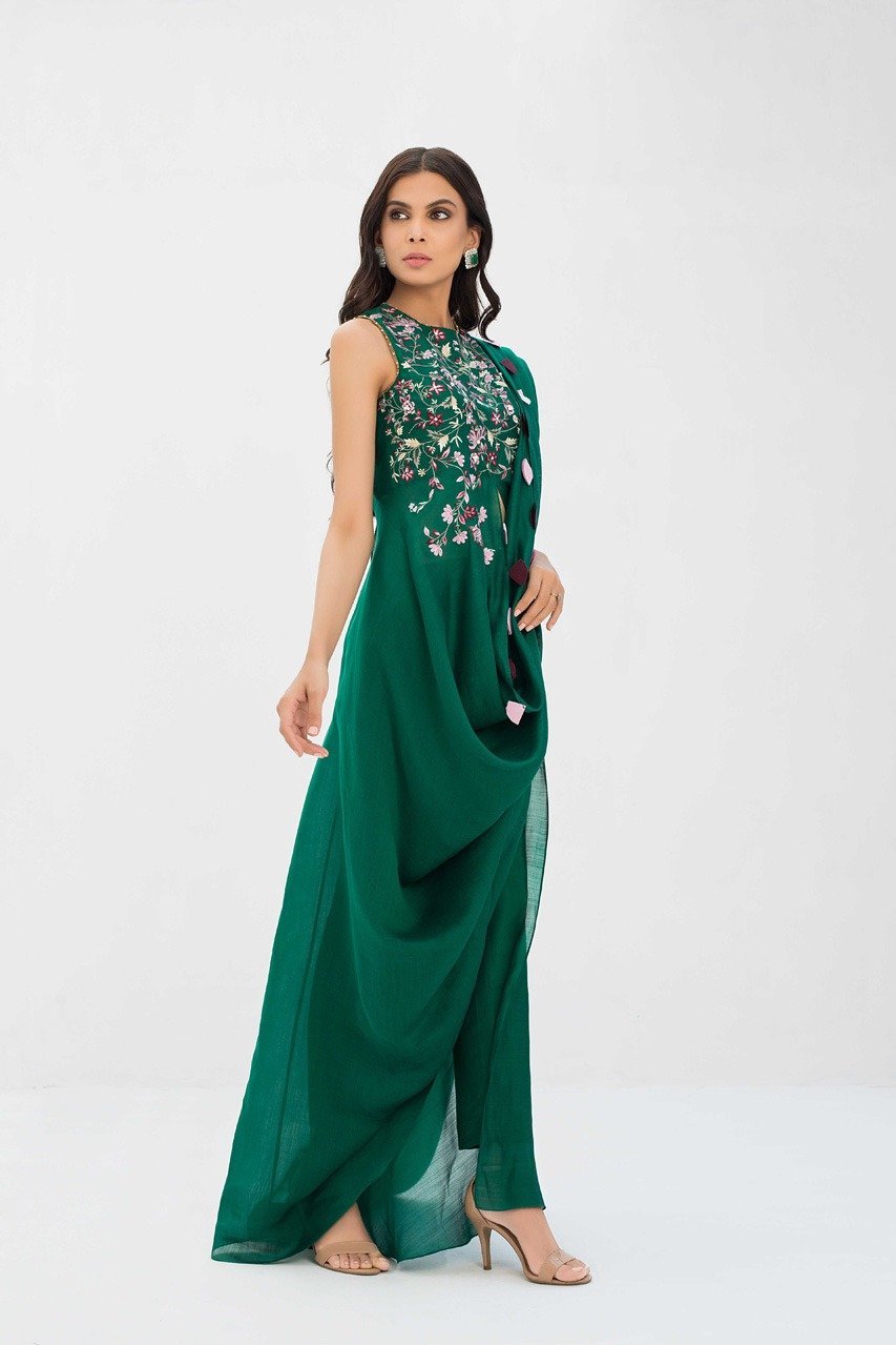 Dress-Khaddi Silk