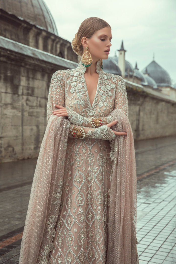 Shirt, lehnga & Dupatta-Indian Net
