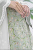 Printed Khaddi Silk Overlap Kurta And Trouser with Dupatta